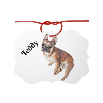 Christmas Ornament - Textured Tails style