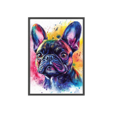 Custom Framed Portrait - Colour Burst Style