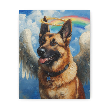 Custom Canvas - Pet memorial style