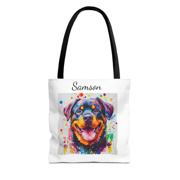 Custom Tote Bag - Colour Burst Style