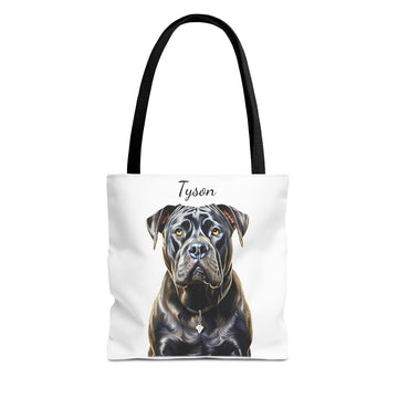 Custom Tote Bag- Textured Tails Style